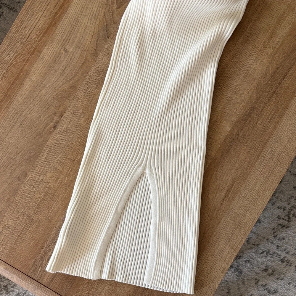 H&M bodycon cream dress - Picture 3 of 5